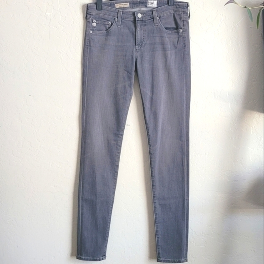 AG Jeans Absolute Legging Extreme Skinny Gray 26 - Picture 3 of 8
